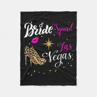 Couverture Polaire Vegas Bride Squad 2026 Married in Vegas