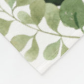 Couverture Polaire Végétation Forêt Bois Animaux Garçon Nursery (Coin)