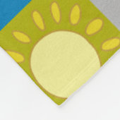 Couverture Polaire Veggie Blocks I (Coin)