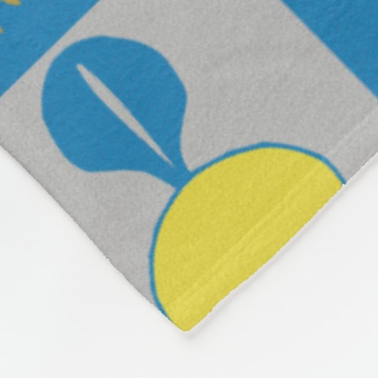 Couverture Polaire Veggie Blocks II (Coin)