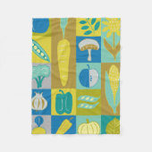 Couverture Polaire Veggie Blocks II (Devant)