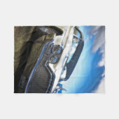 Couverture Polaire Véhicule antique vintage (Devant (Horizontal))