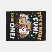 Couverture Polaire Veillée d'anniversaire Marshmallow C'est encore pl (Devant (Horizontal))