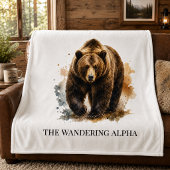 Couverture Polaire Veilleuse Alpha Fireside Style de détente