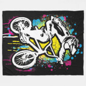 Couverture Polaire Vélo Bmx Classique - Bmx Freestyle - Bmx (Devant (Horizontal))