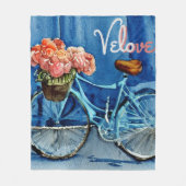 Couverture Polaire Velo Love Cycling (Devant)