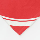 Couverture Polaire vélo rouge (Coin)