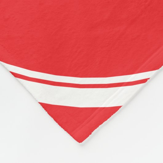 Couverture Polaire vélo rouge (Coin)