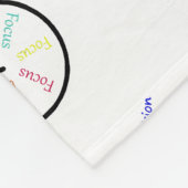 Couverture Polaire Vélo, Sport Vélo, Mots Motivationnels (Coin)