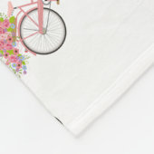 Couverture Polaire Vélo Whimsical Rose (Coin)
