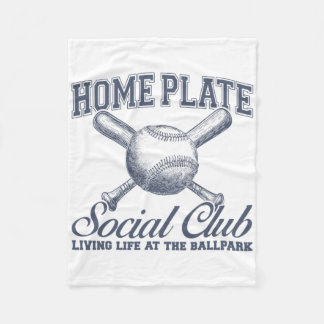 Couverture Polaire Vendez Softll Maman Équipe de Baseball Social Club