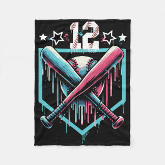 Couverture Polaire Vendre Drip 12e anniversaire garçons Numéro 12 Jeu