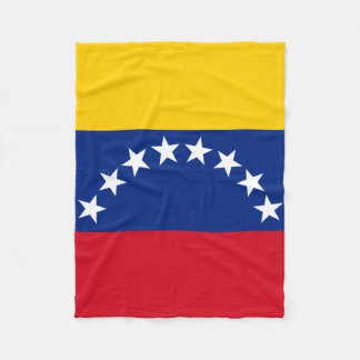 Couverture Polaire Venezuela : drapeau patriotique vénézuélien