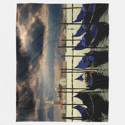 COUVERTURE POLAIRE VENICE GONDOLAS (Devant)
