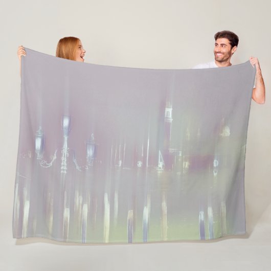 Couverture Polaire Venise rêvée Italie (En situation)