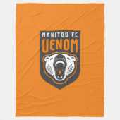 Couverture Polaire Venom-Manitou FC Fleece Blanket (Orange) (Devant)