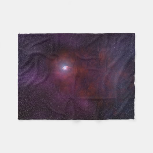 Couverture Polaire Vent Pulsar D'Une Étoile Neutron. (Devant (Horizontal))