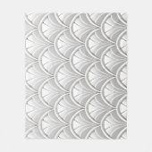 Couverture Polaire Ventilateur Art déco motif (Devant)