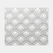 Couverture Polaire Ventilateur Art déco motif (Devant (Horizontal))