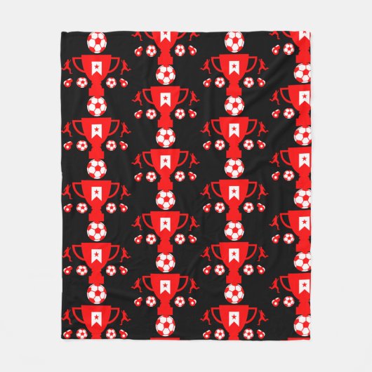 Couverture Polaire Ventilateur De Football (Devant)