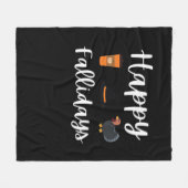 Couverture Polaire Ventilateur de la saison automnale Joyeux Falliday (Devant (Horizontal))