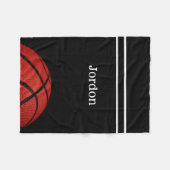 Couverture Polaire Ventilateur du joueur d'équipe de basket-ball, ajo (Devant (Horizontal))