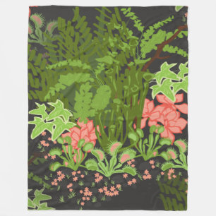 Couverture Polaire venus floral