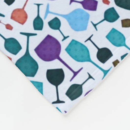 Couverture Polaire Ver à vin! (Coin)