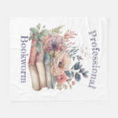 Couverture Polaire Ver bibliophile professionnel (Devant (Horizontal))