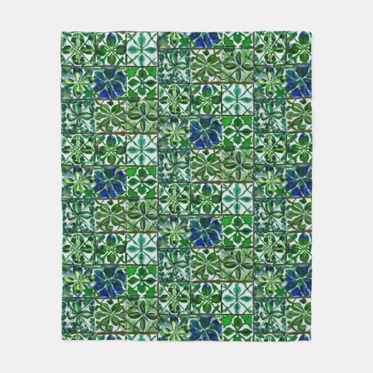 Couverture Polaire Veranda Verde (Devant)