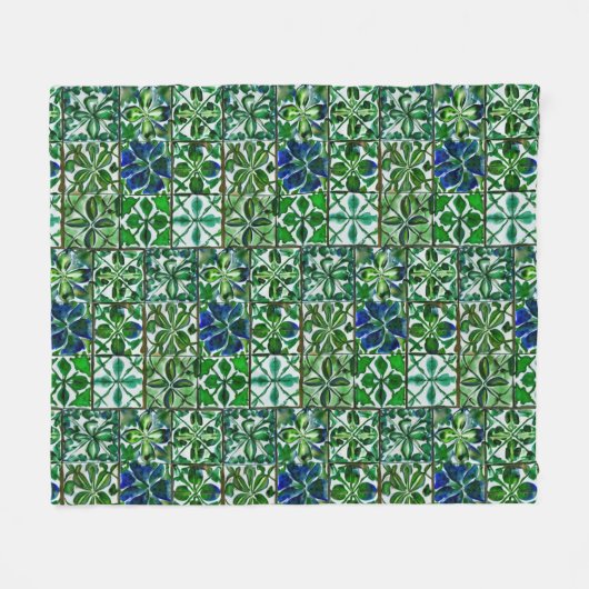 Couverture Polaire Veranda Verde (Devant (Horizontal))