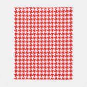 Couverture Polaire Vérification de la position de base rouge et blanc (Devant)