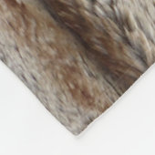 COUVERTURE POLAIRE VÉRITABLE CHINCHILLA FUR LOUER SHERPA BLANKET (Coin)