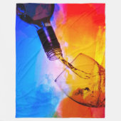 Couverture Polaire Vernis de vin (Devant)