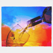 Couverture Polaire Vernis de vin (Devant (Horizontal))