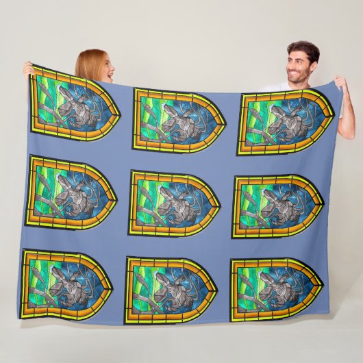 Couverture Polaire Verre brut Kraken (En situation)