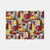 Couverture Polaire Verre jaune rouge (Devant (Horizontal))