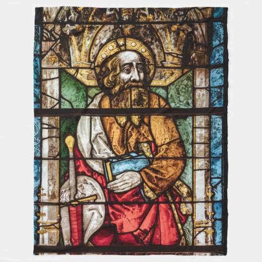 COUVERTURE POLAIRE VERRE STAINÉ (Devant)