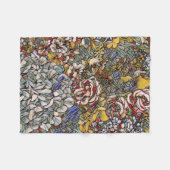 Couverture Polaire Verre verni Botanique Floral (Devant (Horizontal))