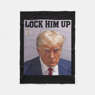 Couverture Polaire Verrouiller Donald Trump Tiré Sur Trump S Anti-Tru