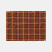 Couverture Polaire Vers le bas tartan d'Irlandais du comté (Devant (Horizontal))