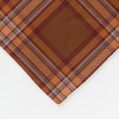 Couverture Polaire Vers le bas tartan d'Irlandais du comté (Coin)