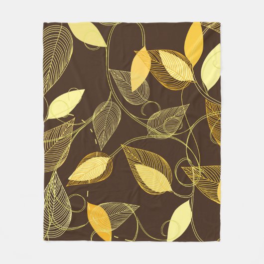 Couverture Polaire Versatile sans fil : Conception Motif Abstraite. (Devant)