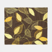 Couverture Polaire Versatile sans fil : Conception Motif Abstraite. (Devant (Horizontal))