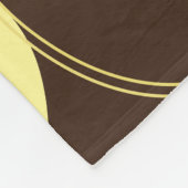 Couverture Polaire Versatile sans fil : Conception Motif Abstraite. (Coin)