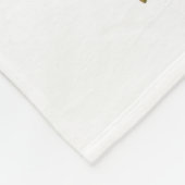 Couverture Polaire Versets de la Bible de Thanksgiving avec feuilles  (Coin)