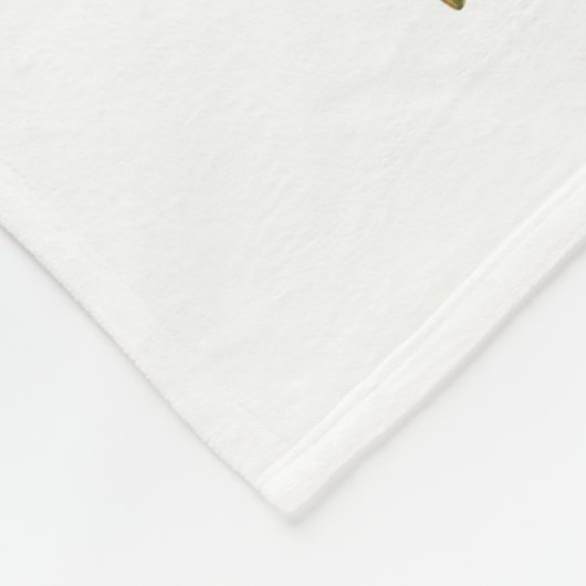 Couverture Polaire Versets de la Bible de Thanksgiving avec feuilles  (Coin)