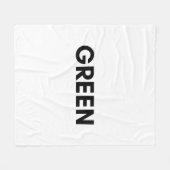 Couverture Polaire vert (Devant (Horizontal))
