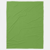 Couverture Polaire Vert Avocat (Devant)