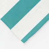 Couverture Polaire Vert Blanc Grandes Tendance Couleurs Modèle Élégan (Coin)